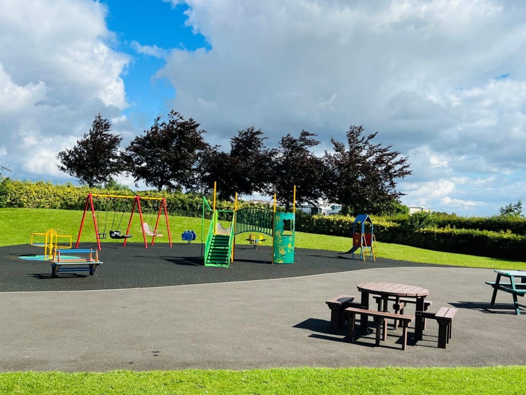 A Photo of the Toddler Play Area in Woodhouse Park