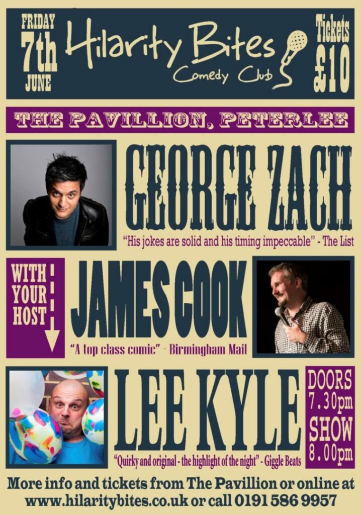 image of poster of Comedy Club at the Pavilion