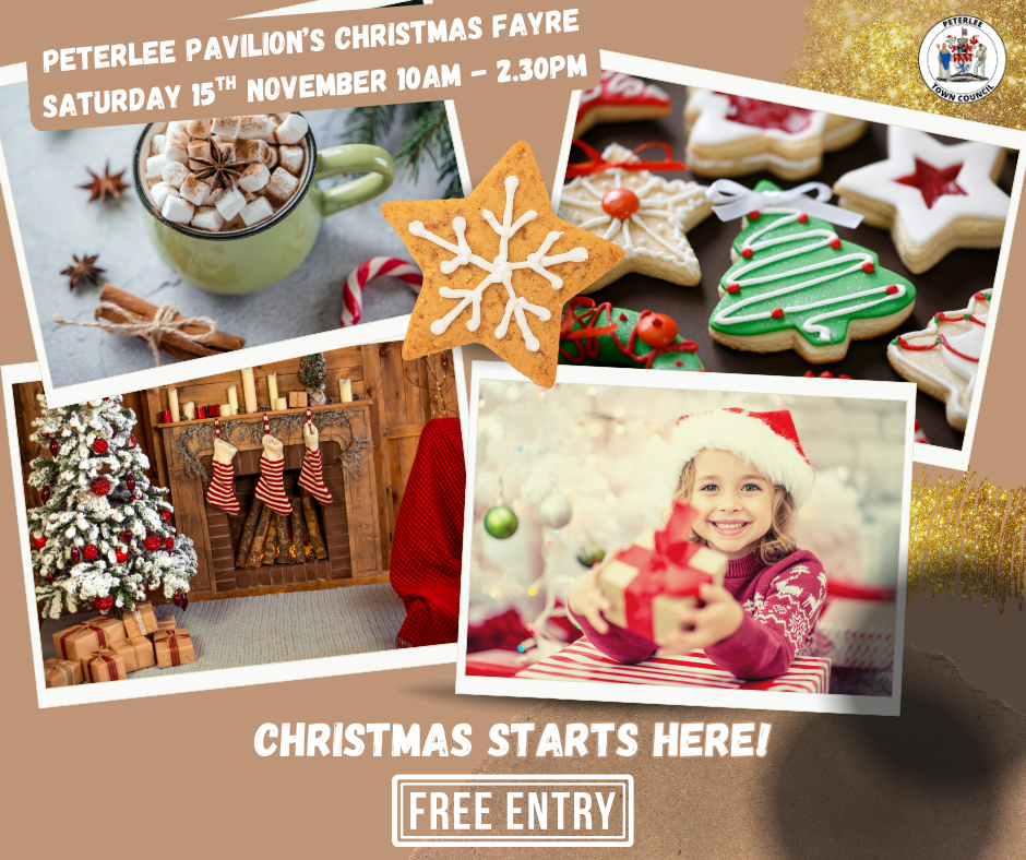 image promoting christmas fayre