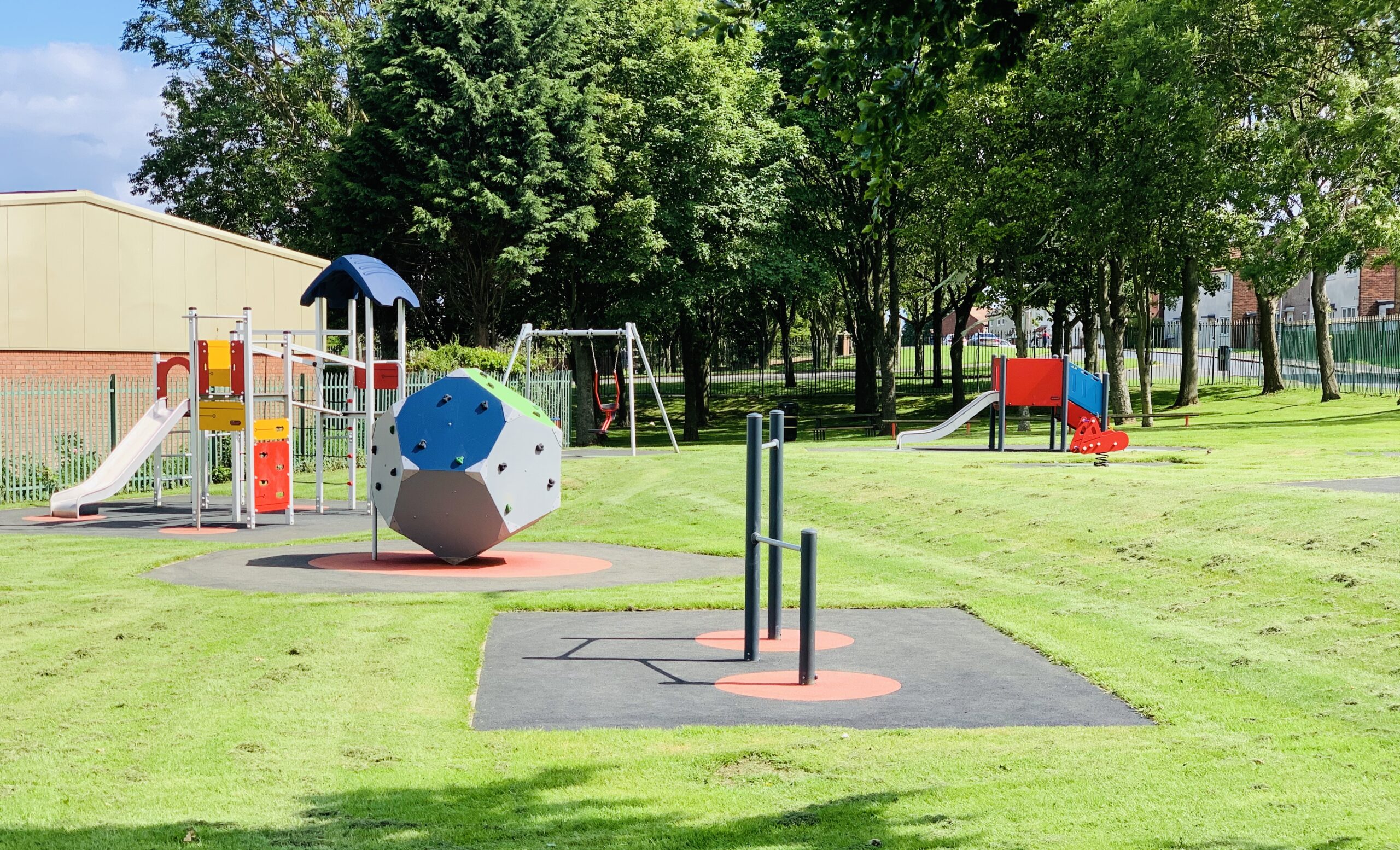 A Photo of play equipment at Eden Lane