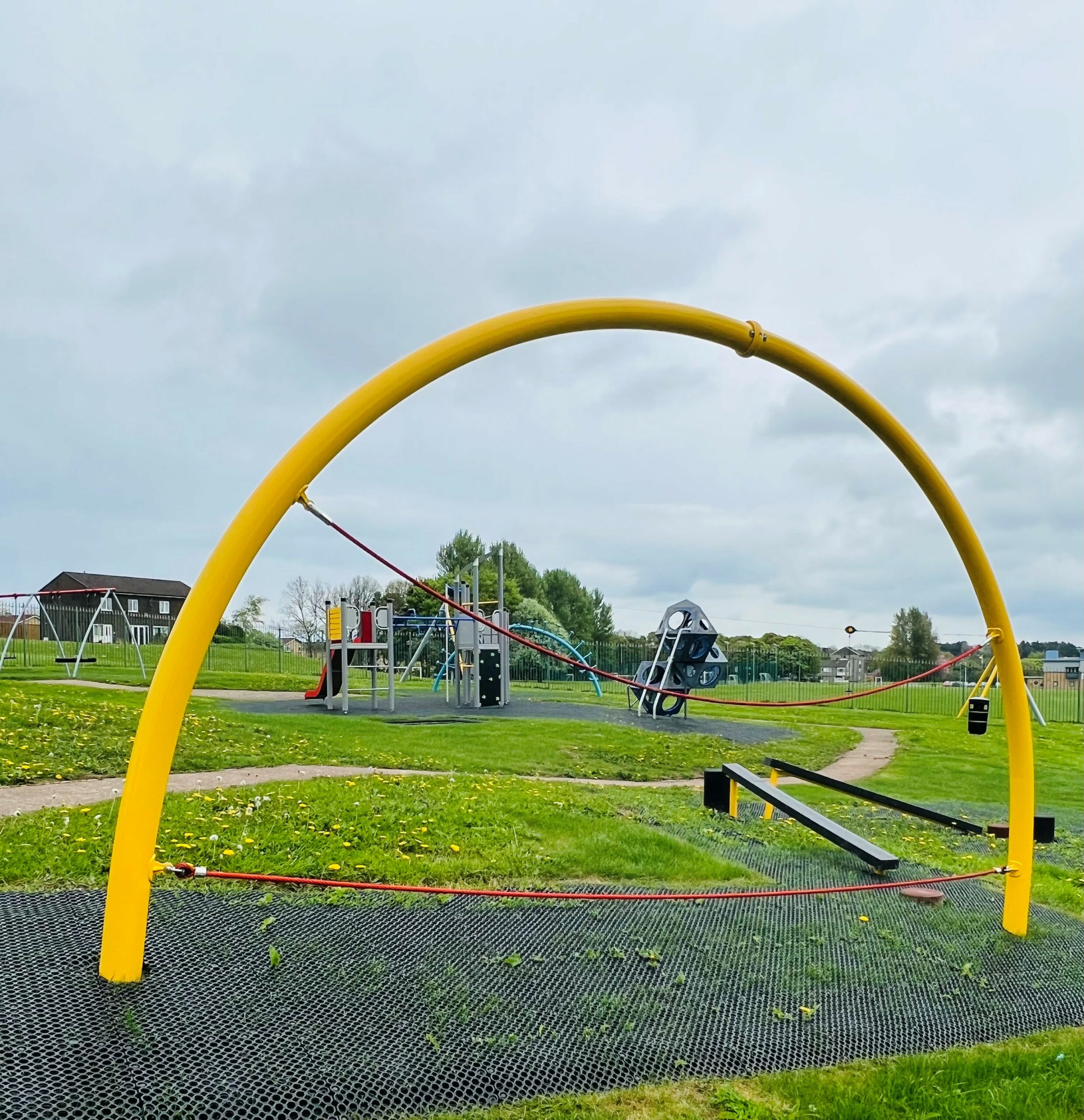 A Photo of play equipment at Oakerside Drive