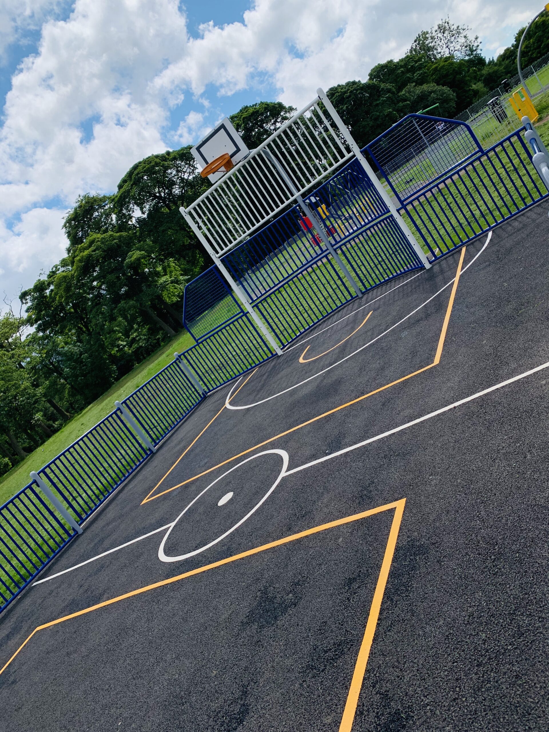 A Photo of the MUGA at Heath Close